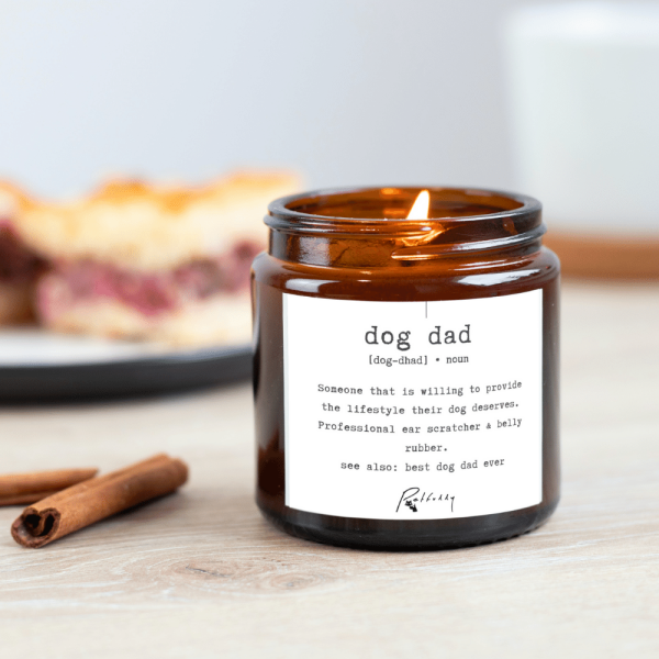 κερι σογιας αρωματικο χειροποιητο dog dad